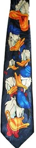 DONALD DUCK FACES NECKTIE NEW TIE THE WILD TEMPER CARTOON WALT DISNEY ANGERY - Picture 1 of 1