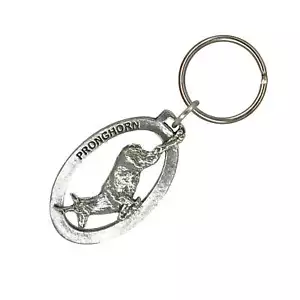 Pronghorn Antilope Laufschlüsselanhänger M023KC, 2 Zoll, Jagd, Natur, Geschenk, Metall - Bild 1 von 8