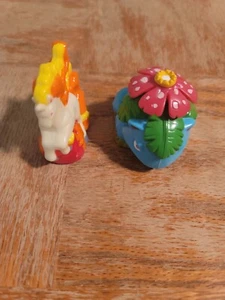 1999 Burger King Nintendo Pokemon Launcher Figure Lot Venusaur Rapidash Wheels - Picture 1 of 3