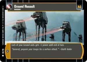 STAR WARS TCG EMPIRE STRIKES BACK GROUND ASSAULT 164/210 FOIL GEM MINT - Picture 1 of 1