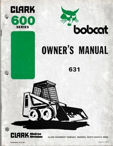 Bobcat 631 Kompaktlader Bedienungsanleitung - Bild 1 von 1