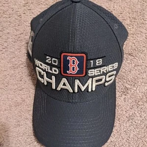 New Era 2018 Boston Red Sox World Series Champion one size fits most fitted cap - Picture 1 of 10