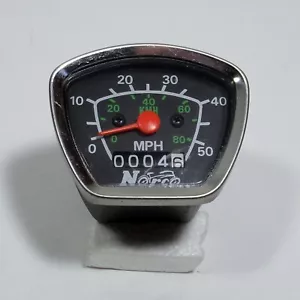 NORCO vintage Moped Speedometer 1980s-1990s Made in Japan NEW OLD STOCK - Picture 1 of 5