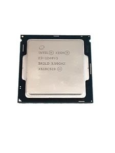 Intel Xeon E3-1240 v5 SR2LD Quad-Core CPU Processor, 3.50GHz, 8M Cache, LGA1151 - Picture 1 of 2