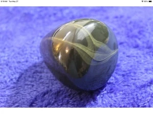 Faux Marble Swirl Gear Shift Knob Handle Accessory Manual Floor Shifter - Picture 1 of 10