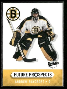 2000-01 Upper Deck Vintage - Future Prospects Andrew Raycroft #374 RC - Bild 1 von 2