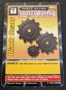 Digimon Digi Battle Series 2 BO-104 Black Gears MP Nonholo Rare - Picture 1 of 2