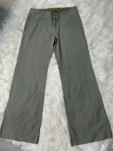GAP blickdichte olivgrün grüne Damen Chino Hose Größe 2 Reg - Bild 1 von 5