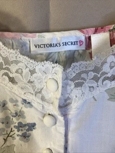 Victoria Secret Long Floral Nightgown Medium Vintage - Picture 1 of 8