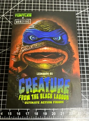 Teenage Mutant Ninja Turtles X Universal Monsters Leonardo como la criatura Foto 1 de 4