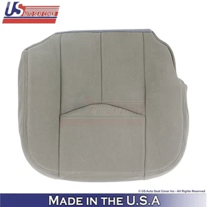 2003-2006 GMC Yukon SLE SLT Cloth Driver Bottom Replacement Seat Cover Gray - Picture 1 of 7