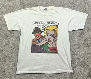 Vintage Roy Lichtenstein NYNEX Promo Men’s Size XL Double Sided Gildan - Bild 1 von 7