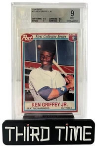 1990 Post First Collector Series #23 Ken Griffey Jr. MLB Beckett 9 BGS - Bild 1 von 3