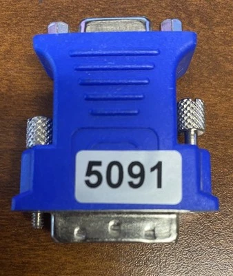 DVI-A Male to VGA Female 15-pin Generic Analog Adapter - Image 1 of 4