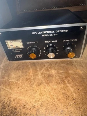 MFJ-932 artificial rf hf ground meter ham cb radio watts - Image 1 of 4