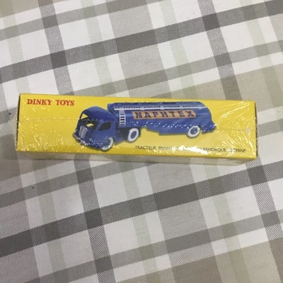 ATLAS DINKY TOYS  PANHARD TRUCK & TRAILER Tanker NAPHTEX 32CB Sealed Box — 第 1/2 张图片