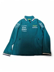 Aston Martin F1 - Team Issue 1/4 Zip Fleece - Small - Picture 1 of 11