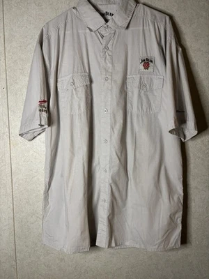 JIM BEAM PROMO LIGHTWEIGHT BUTTON UP SHIRT 2XL - Image 1 of 4