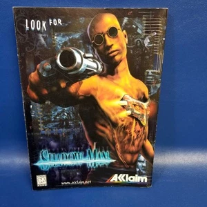 Turok 2 Seeds Of Evil Instruction Booklet PC Shadowman Back Cover Book Only - Imagen 1 de 7