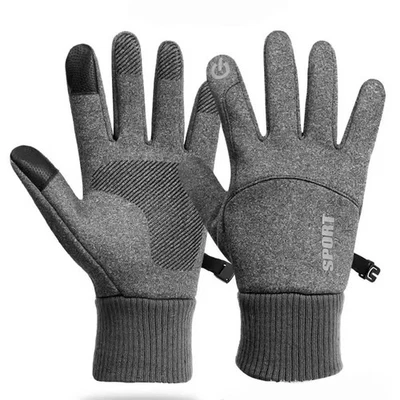 Winter Gloves for Men & Women Thermal Insulation Windproof Touchscreen Anti-Slip - Image 1 of 4