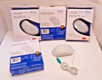 Micro Innovations Two Button Mouse Contoured With PS/2 Connection PD39P 20pc pkg - Image 1 of 2