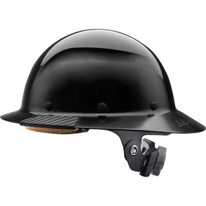 Sombrero duro de ala completa Lift Safety certificado CSA DAX negro NUEVO manchado HDF-23KCA - Imagen 1 de 8