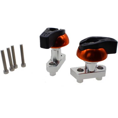 Protector de choque deslizante de marco de aluminio para motocicleta FXCNC CNC para par Z800 Foto 1 de 4