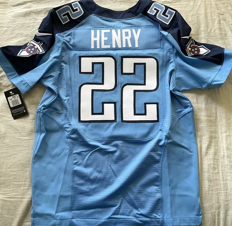 Derrick Henry Titans 2016 ROOKIE authentic Nike Elite game model jersey NEW TAGS Cover