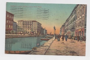 FR TS 20 Trieste Canal Grande viaggiata 1921 - Imagen 1 de 1