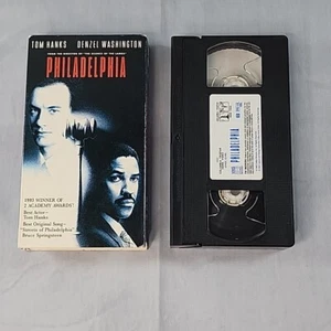 Philadelphia (New Sealed VHS, 1994, Closed Captioned) Tom Hanks, Denzel - Picture 1 of 2