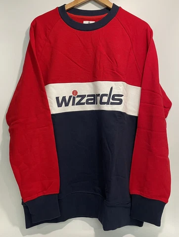 NBA Washington Wizards Red Crewneck Sweatshirt Men’s Size XL NWT New Heavy Cover