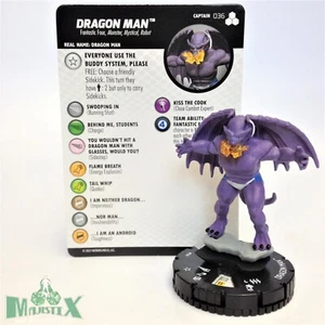 Heroclix Fantastic Four: Future Foundation Set Dragon Man #036 ¡Figura rara con tarjeta! - Imagen 1 de 1