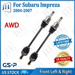 Juego de ejes CV par delantero OE para Subaru Forester 2004-07 Impreza 2003-08 AWD - Imagen 1 de 14
