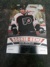 2006-07 Upper Deck Black Diamond Rookie Gems Ryan Potulny RC Card# 192