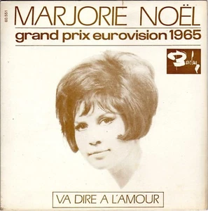 MARJORIE NOËL VA DIRE A L'AMOUR / DE TROP MENTIR FR 45 RAYMOND BERNARD/COLOMBIER - Picture 1 of 1