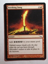 Seething song mirrodin mtg magic english