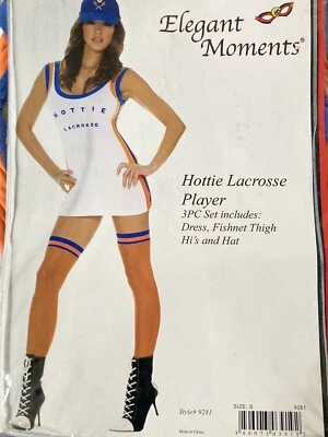 ELEGANT MOMENTS Hottie Lacrosse Player Costume Set Sizes S, M, L Halloween Sale! - Image 1 of 2