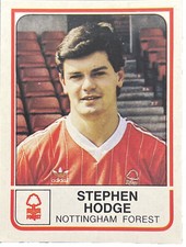 Panini Football 84 - # 196 - STEPHEN HODGE - Nottingham Forest 