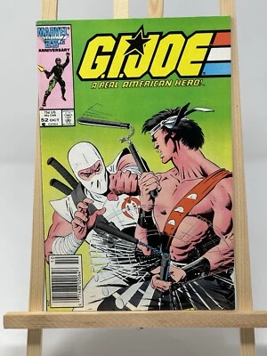 GI Joe: A Real American Hero #52 Newsstand Storm Shadow Cover 1986 Marvel Comics - Image 1 of 4
