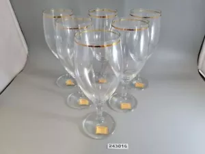 6x Biertulpen Glas JOSKA Design Silberberg Kristall handgemalt Bodenmais #243016 - Bild 1 von 10