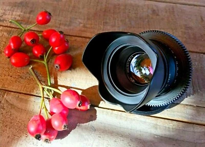 Vintage Soviet Helios 44-2 2/58 Anamorphic Lens Mod for PL Mount & M42 - Image 1 of 4