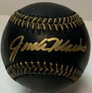 Twins JACK MORRIS Signed official MLB BLACK Baseball - HOF '18 - Tigers - JSA - Picture 1 of 1