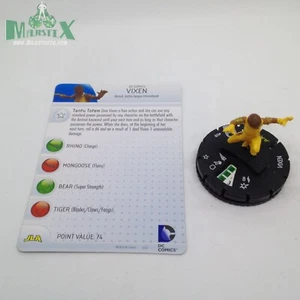 Heroclix Batman: Streets of Gotham set Vixen #028 Rare figure w/card! - Picture 1 of 1