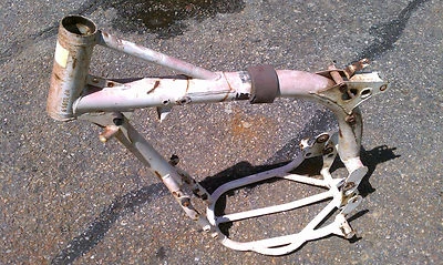 Husqvarna 250WRX 1985 - основная секция рамы - Изображение 1 из 4