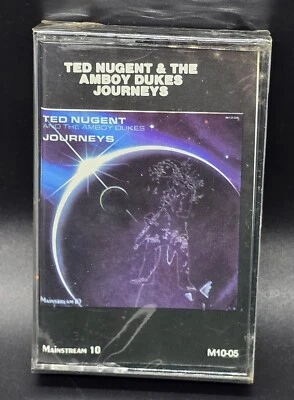 TED NUGENT & THE AMBOY DUKES-Journeys-1983 Mainstream 10 Cassette New Sealed  - Image 1 of 4