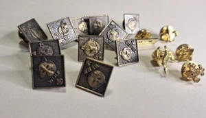 Boy Scout Vintage Lot Cub Scout Pins - Tiger, Bobcat, Wolf, Bear, & More 16pc - Picture 1 of 13