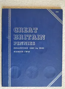 Whitman Collection Pennies 1881 to 1901 Complete Folder - Picture 1 of 7