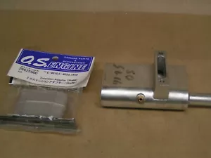 BCM / Bison muffler 4093, O.S. .75/.91/.95 engine, inverted, w/ O.S. extension - Picture 1 of 5
