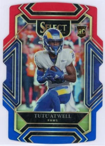 2021 Panini Select - Tutu Atwell - RC - Club - Red White Blue Die Cut - #261 - Picture 1 of 2