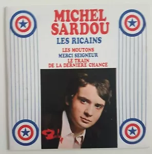 MICHEL SARDOU : LES RICAINS ♦ RARE CD REEDITION DU 7" EP BARCLAY 1967 ♦ - Picture 1 of 2